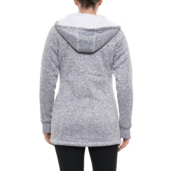 Freedom Trail Hooded Longline Jacket grey M - Picture 2 of 7